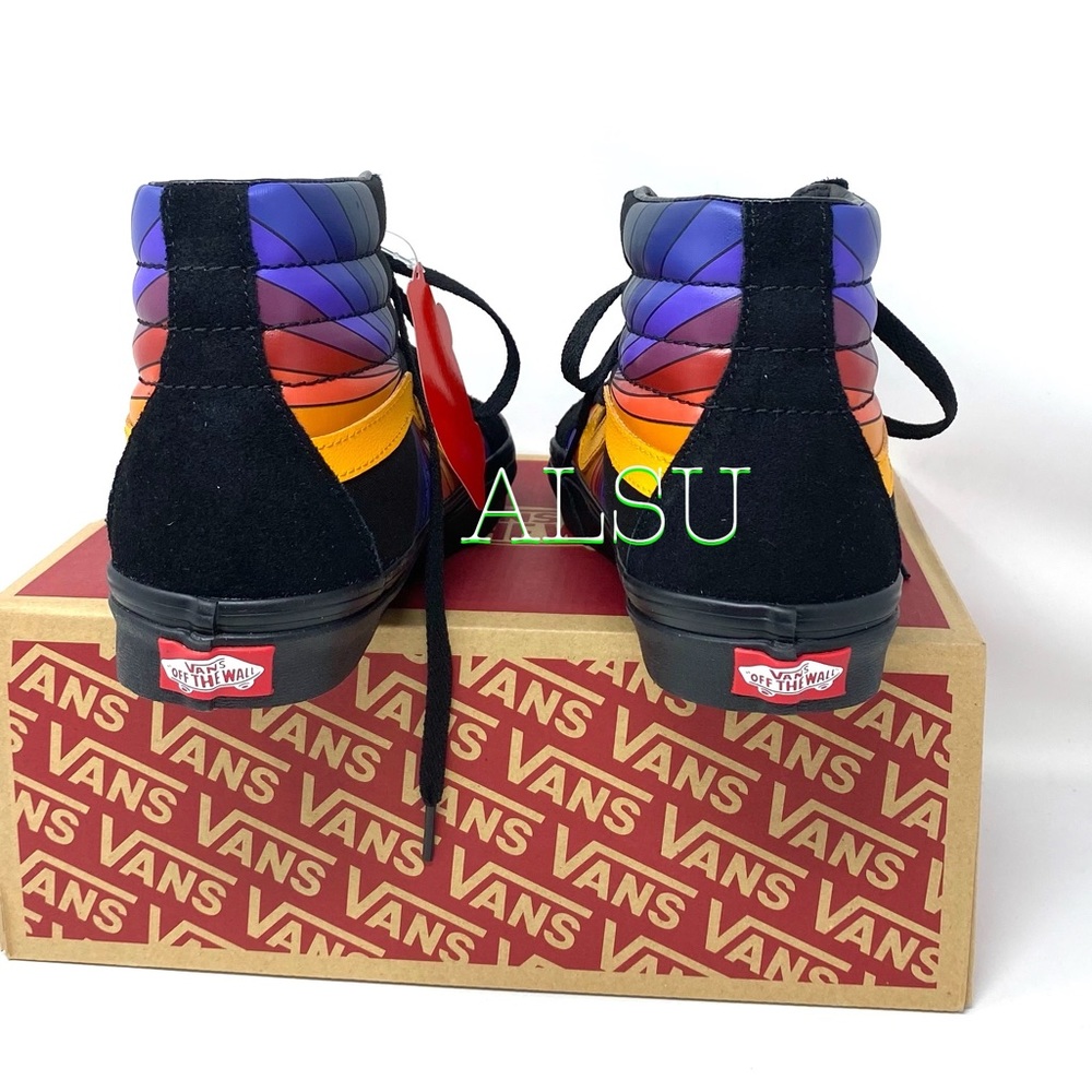 VANS SK8-HI Reissue Refract Suede Black Casual Shoes Women’s Size VN0A4U3DWN6 - Picture 8 of 11